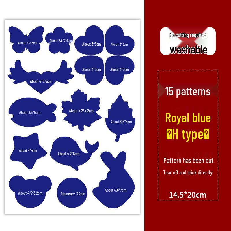 16-Color Self-Adhesive Seamless Repair Patch for Clothes and Jackets