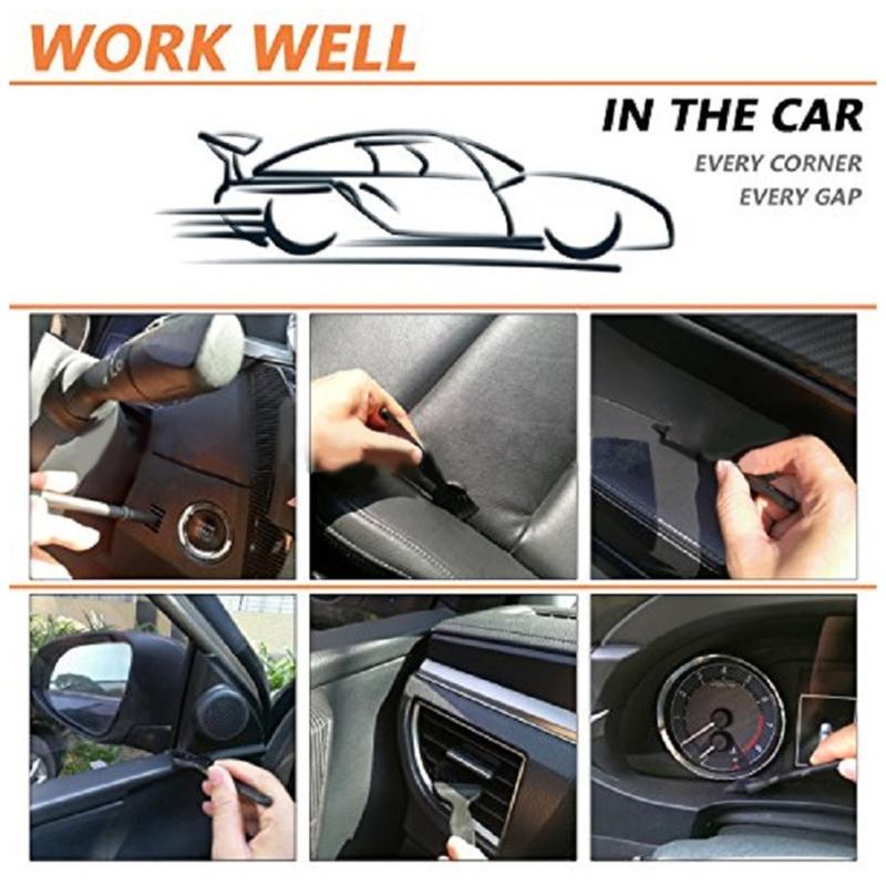 Anti-Static Brush ESD Safe Nylon Cleaning Brush Set for Mobile Phone Tablet PCB BGA Repair Cleaning Work