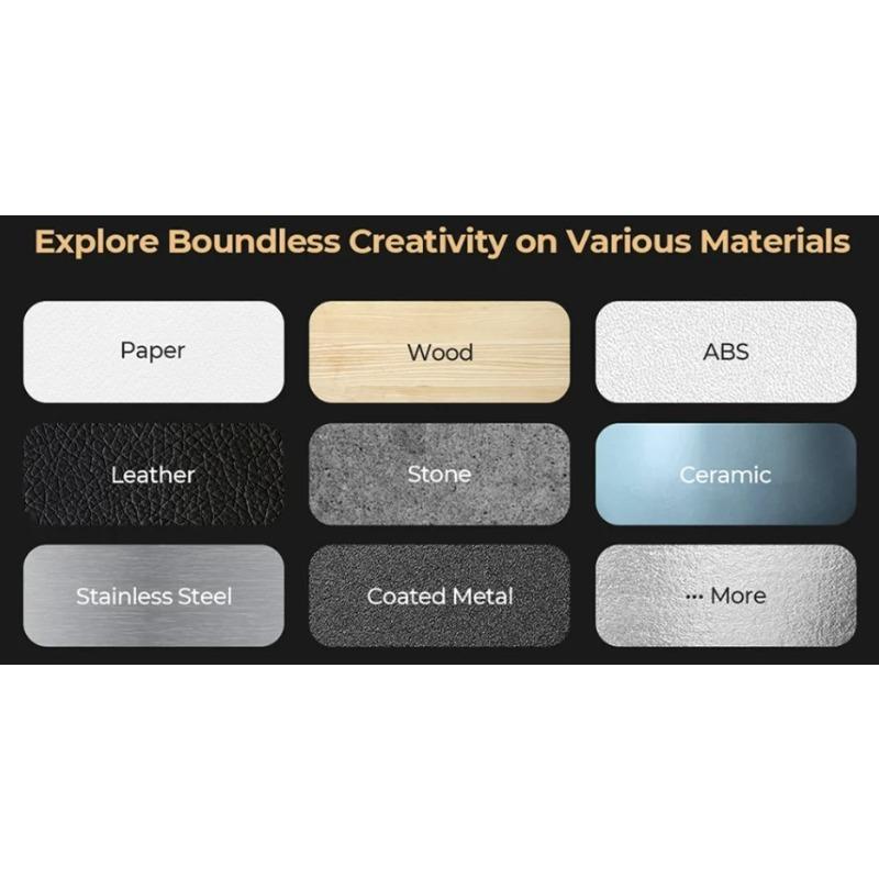 All-in-One Fully Automatic Laser Engraving Cutting Machine - Portable Desktop Household Marking Tool