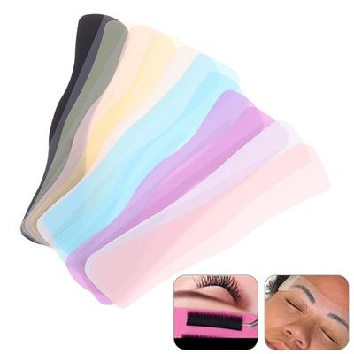 Eyelash Extension Forehead Sticker Pad Silicone Planting Graft Eyelashes Tray Stand Pallet Pad Lash Tray Holder Tool Accessories