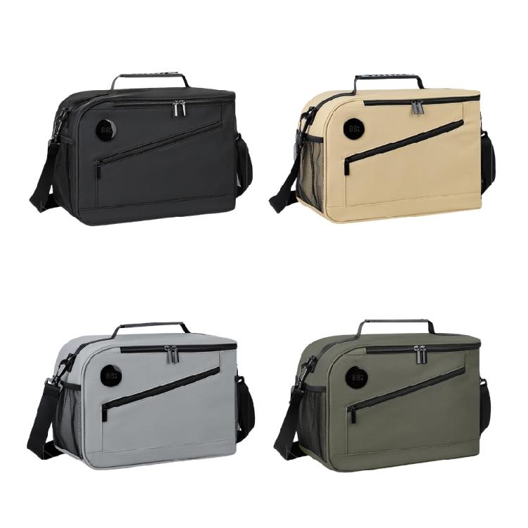 Premium Reflective Insulated Lunch Pack With LCD Panel For Hot Cold Items
