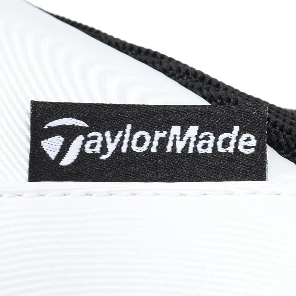 TaylorMade Circle Logo Putter Cover, Mallet, White, Unisex, 2015 Spring/Summer