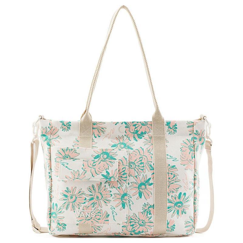 

Vans Cotton Shoulder Bag Women s Ecru Vans VN000GS9CWI экрю