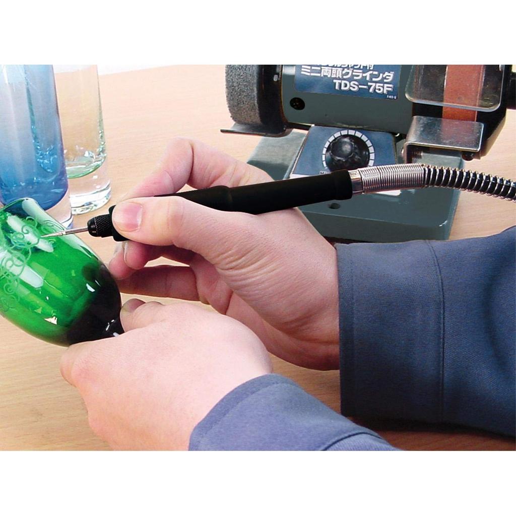 PAOCK Power Sonic Mini Double-Ended Grinder TDS-75F Flexible Shaft TDS-75FF