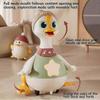 Baby Toy Swing Duck Toy Cartoon Press Vehicles Glide Animal Inertia Pull Back Cars Early Education Toys for Toddlers