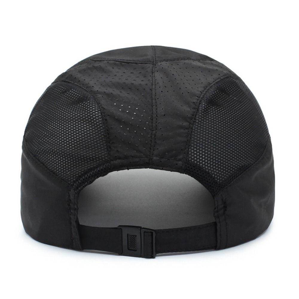 Sun Protection Sports Hats Quick Drying Fabric Baseball Net Caps Men's Sun Hats  Outdoor Sports