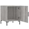 Nightstands 2 pcs Grey Sonoma 40 x 40 x 50 cm Particleboard