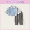 Kids Spring Boys Girls Suit With Polyester Fabric For Casual Wear Ages 3 To 8