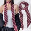 Fashion Lengthen Red Striped Tie American Waistband Jeans Shirt Accessories Multi-functional Personality Headband Scarf Belts