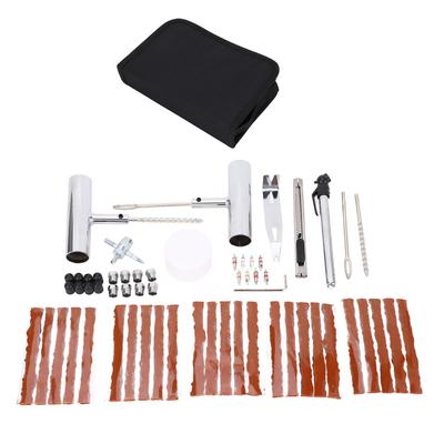 Tire Repair Kit Heavy Duty Flat Tire Puncture Repair Tool with Plugs for Car Motorcycle Truck ATV