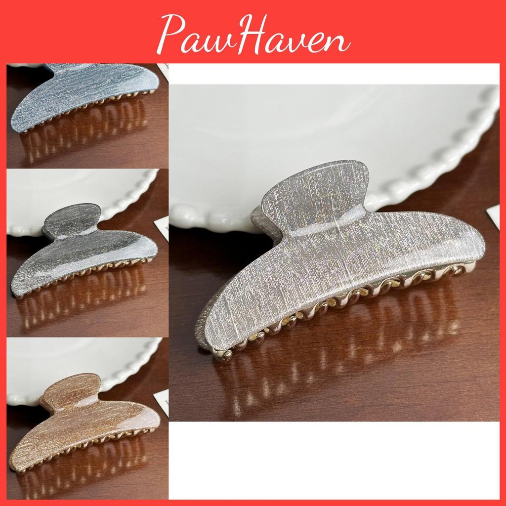 Sophisticated Acrylic Hair Claw Clip Featuring Unique Line Design For Fashionable Women