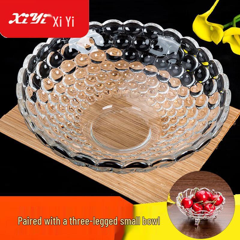 Набор стеклянных фруктовниц и конфетниц Xi Yi