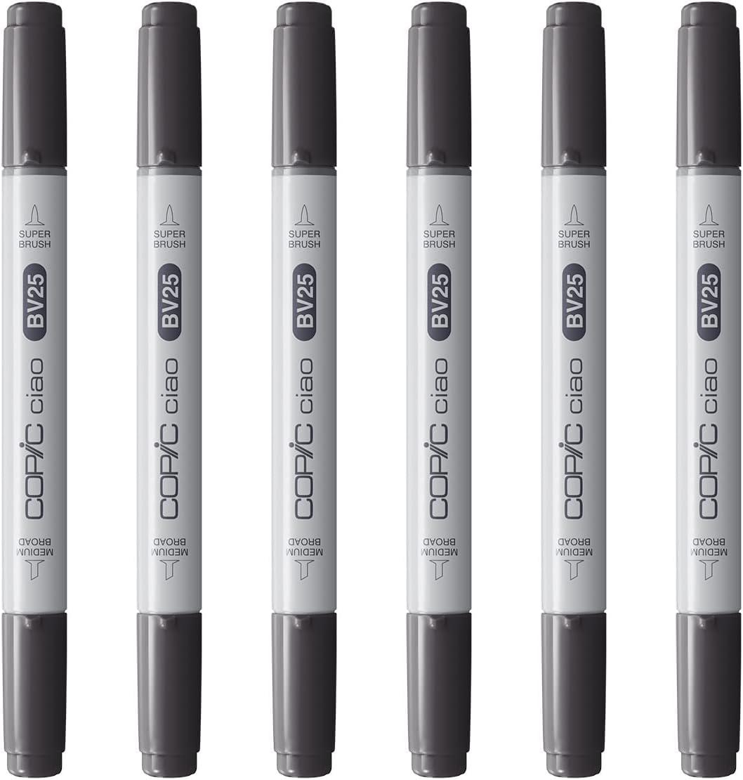 Слишком много маркеров Copic Ciao BV25 для иллюстраций [Набор 6]