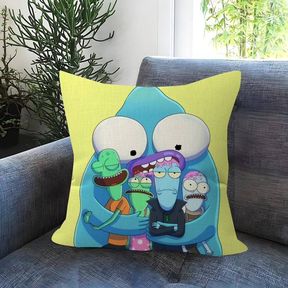 Personalized Pillow Cover Kids Bedroom Wild Party Decor Pillowcase Kid Birthday Shower Gift Anime Solar O-Opposites