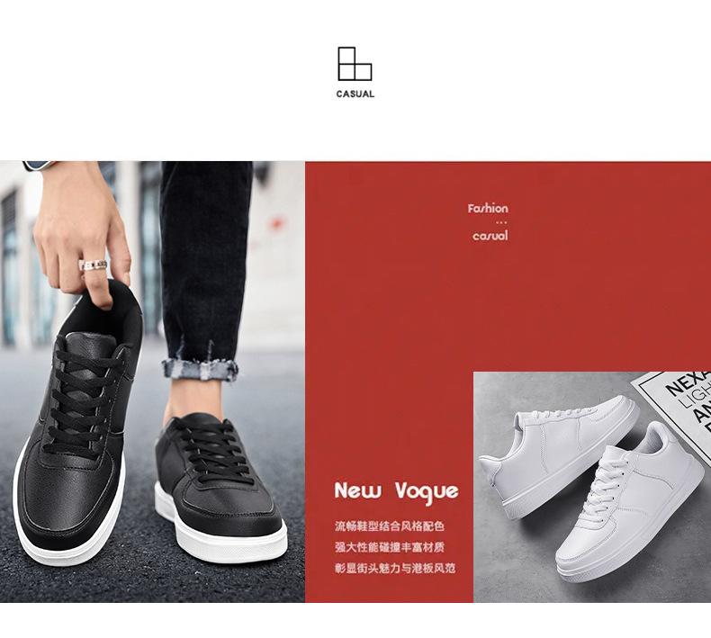 New Autumn and Winter Breathable Couple White Shoes Trendy Personalized Outdoor Sports Casual White Board Shoes Trendy Shoes