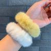 1Pc Fluffy Warm Autumn Winter Elastic Hair Band Scrunchies Large Intestine Hair Ring For Women Girls Plush Hair Rope Hairwear