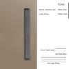 Modern Minimalist Embedded Grooved Sliding Door Handle Concealed Extended Cabinet Handle Wardrobe Closet Furniture Drawer Pulls