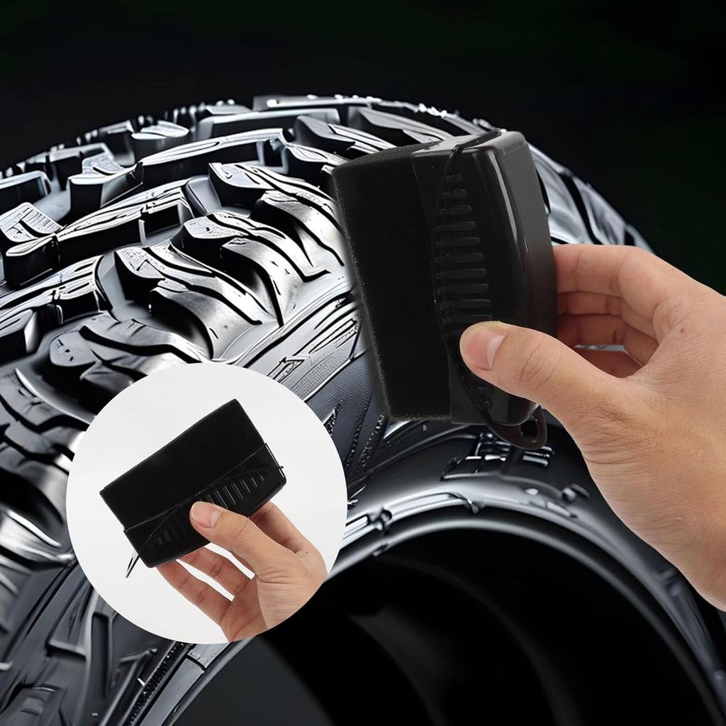 5 Pack Car Wheel Cleaner Brush Kit, Microfiber Cleaning Brush for Tire & Rim, Bendable & Durable, Detailing Brush Set for Cars, Trucks, Suvs &