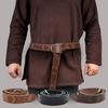 Medieval Embossed Viking Vegvisir PU Leather O Ring Belt Retro Renaissance