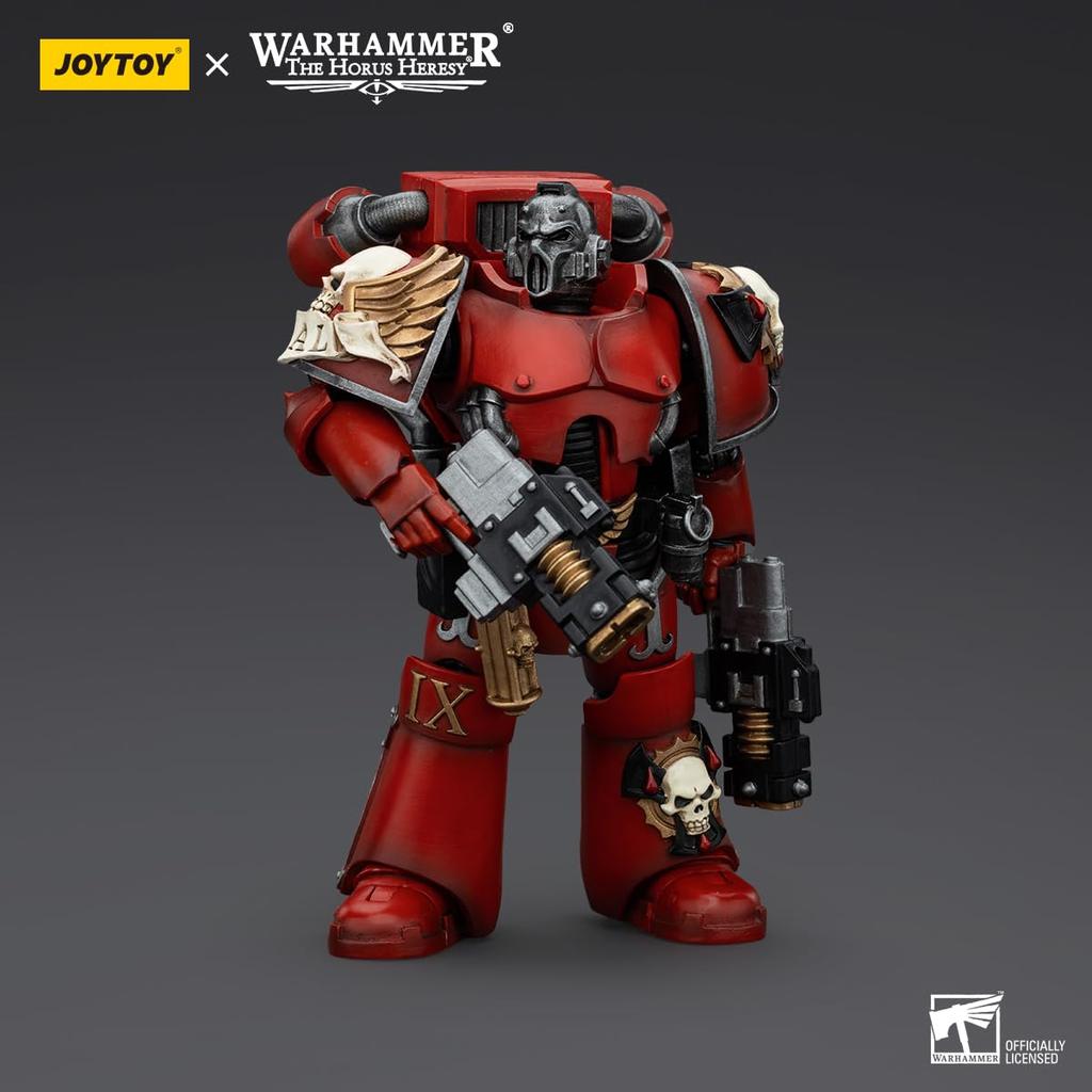 JOYTOY Warhammer Blood Angels Tear Squad Elerim Serpent Scale Action Figure 40,000 Angel's (Volkite Armor) 1/18 (Assembled)