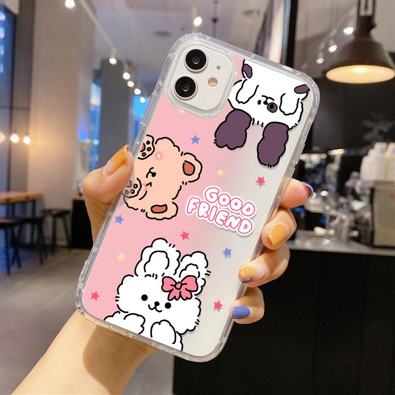 Phone Case for iPhone 11 13 12 14 15 Pro Max SE XR XS 6 7 8 Plus 12 13 Mini Samsung A55 S24 S23 A54 A05S S22 A12 Redmi Note 11 10 13c 9A 10 Poco C65