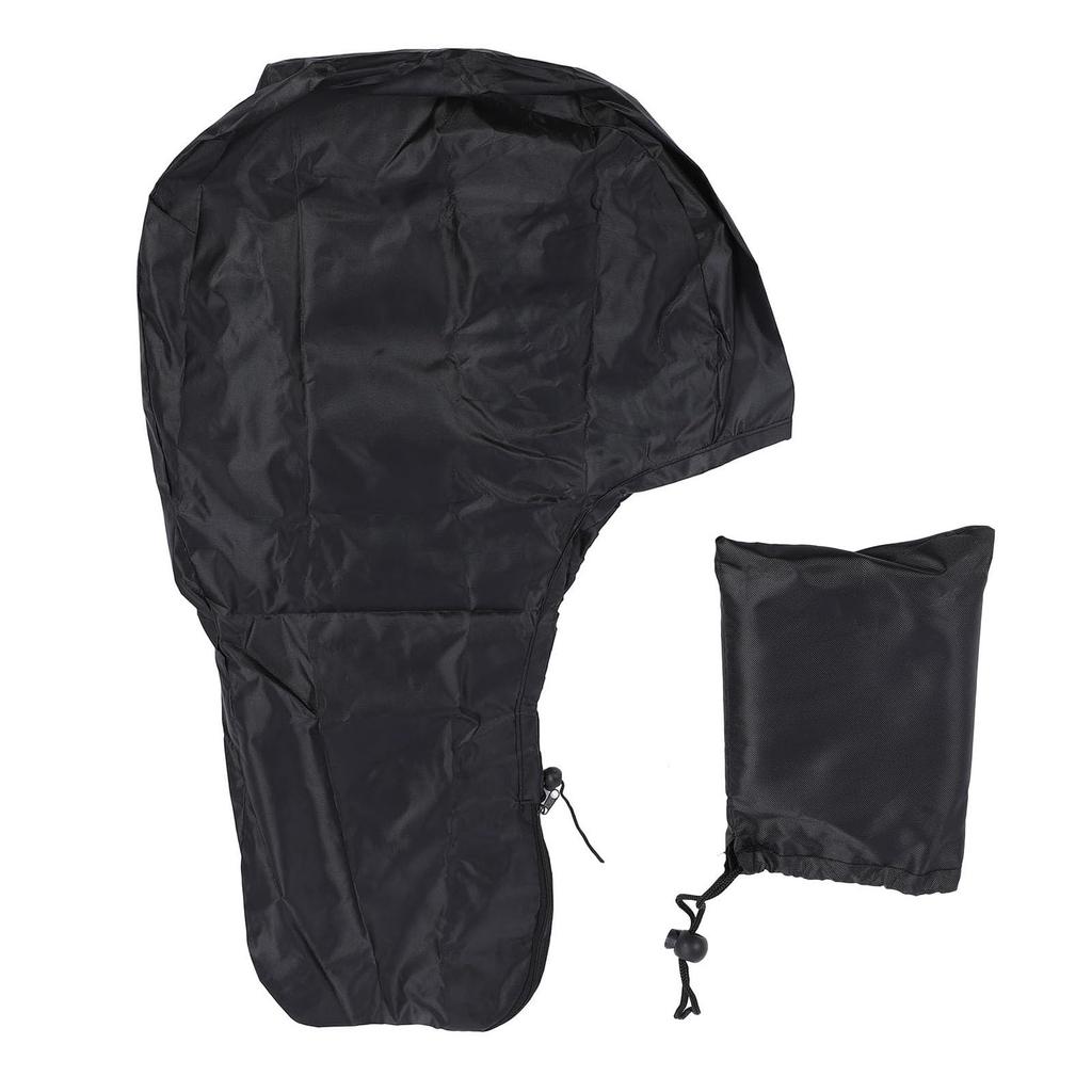 Durable Waterproof Outboard Motor Cover, Polyester Windproof Outboard Motor Cover with Storage Bag, Fade-Resistant Boat Engine Cover (6-15 HP)