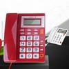 Corded Landline Phone Big Button Household Business Desktop Landline Telephone with LCD Display for Office Front Desk