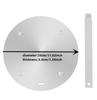 Heat Diffuser Plat Stainless Steel Heats Conduction Plate Induction Cooker Diffuser Plate Electric Stove Protector Accessories