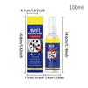 100ml Universal Rust Remover Revitalizing Spray Liquid Cleanser for Car Wheels Metal Surfaces Strong Decontamination Rust Remove