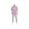 Nike Alphabet Print Knit Oversized Short Sleeve T-Shirt Men Tops Purple FD1301-591