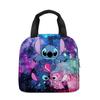 Lunch Bag Oxford Cloth Cartoon Lunch Box Thermal Insulation Bag Aluminum Foil Picnic Bag Portable Lunch Box Bag