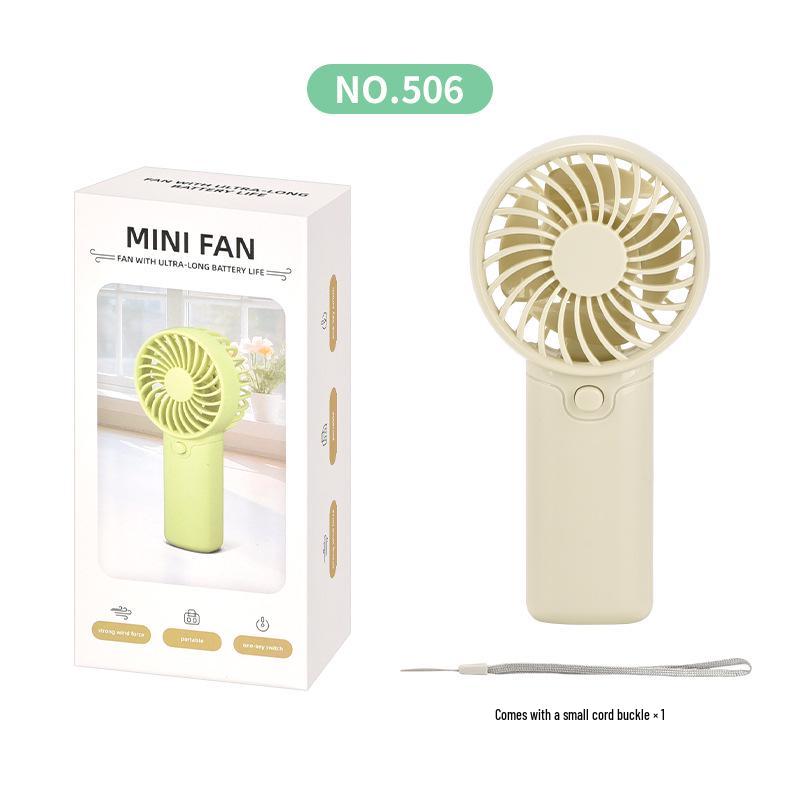 Yisheng Portable Mini Handheld Fan: Powerful Battery for Student Dorms & Summer Cooling