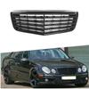 Front Grille Bumper Grill Gt Style ABC Glossy Black for Mercedes Benz E-Class W211 E200 E230 E240 E280 E350 2006-2008