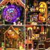 DIY Miniature Dollhouse, 3D Miniature Magical Forest Spirit Castle, Magnificent, Luxurious, Magic Handmade Craft Kit for Adults (ES015-A)