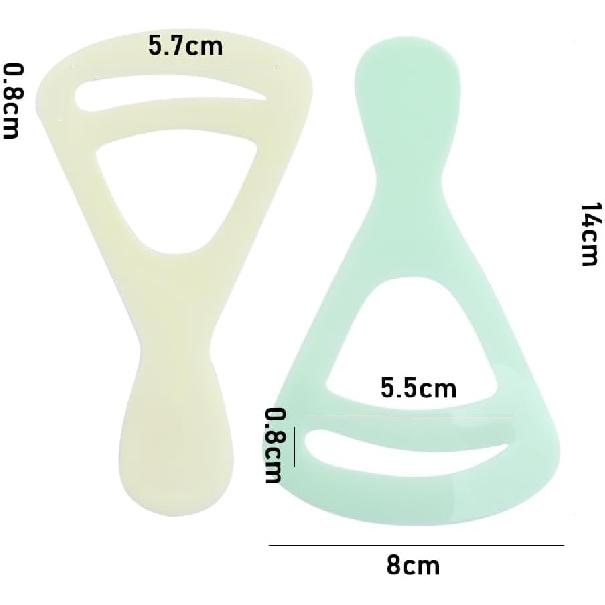 2Pcs Plastic Eyebrow Shaping Template Thrush Card, DIY Drawing Guide Eyebrow Repair Card, Eyebrow Card Beauty Tool, Eyebrow Color