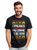 I Paused My Game Christmas T-Shirt Mens Womens Tees Top - Funny and Festive! Funny T-Shirt Mens Womens Tees Top, Unisex Pr