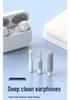 QS22 Multifunctional Cleaning Brush & Leather Wrist Rest for Office Keyboards