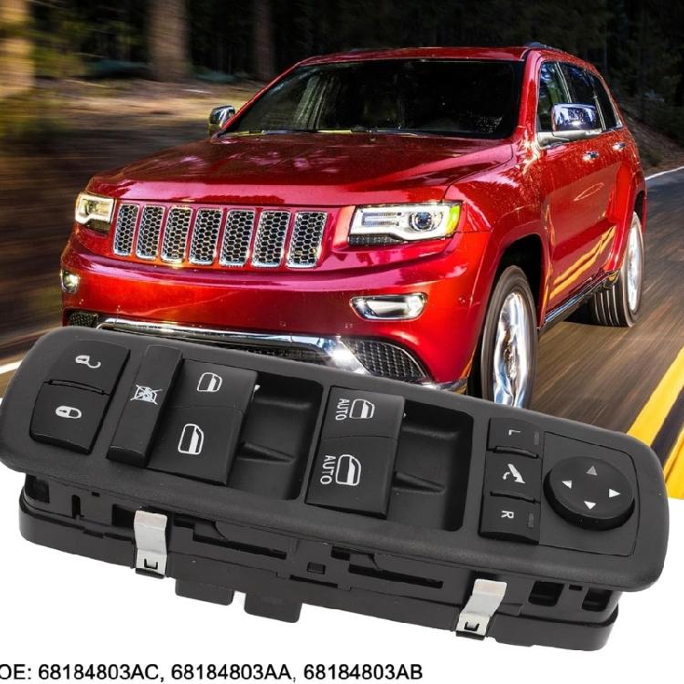 68184803AA 68184803AB Fensterheberschalter vorne links für 2014-2016 Fensterheberschalter