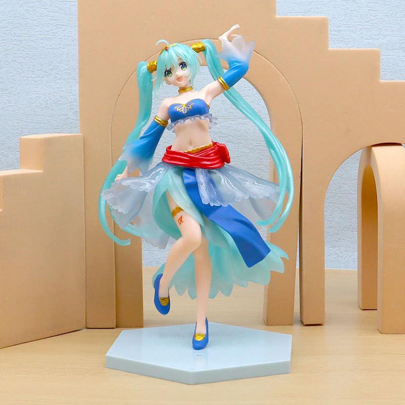 21CM Anime Hatsune Miku Artist MasterPiece Princess Arabian Ver Dress Up Model Toy Gift Collection Action Model PVC Doll