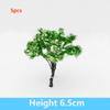 5pcs Artificial Pink Iron Wire Flower Tree 6.5cm Home Houses Decoration  Outdoor Adventure Camping