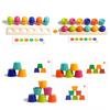 Creative Montessori Color-matching Ball Toys Color Sorting Educational Toys  Cognitive Development