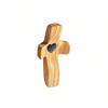 1-10Pcs Wooden Cross Decorations, Cross Fidget for Anxiety Relief, Multi-functional Spiritual Symbols for Home and Office