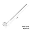 4 Pièces/Ensemble Grattoir à Tartre Détartreur Éliminateur de Plaque Outil de Nettoyage des Dents Kit d'Hygiène Dentaire Dentiste Détartreur Dentaire Soin Buccal