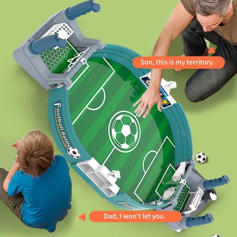 Interactive Table Football Board Game Parent-child Match Toy for Kids Mini Soccer Desktop Games Football Intellectual Toys Gifts