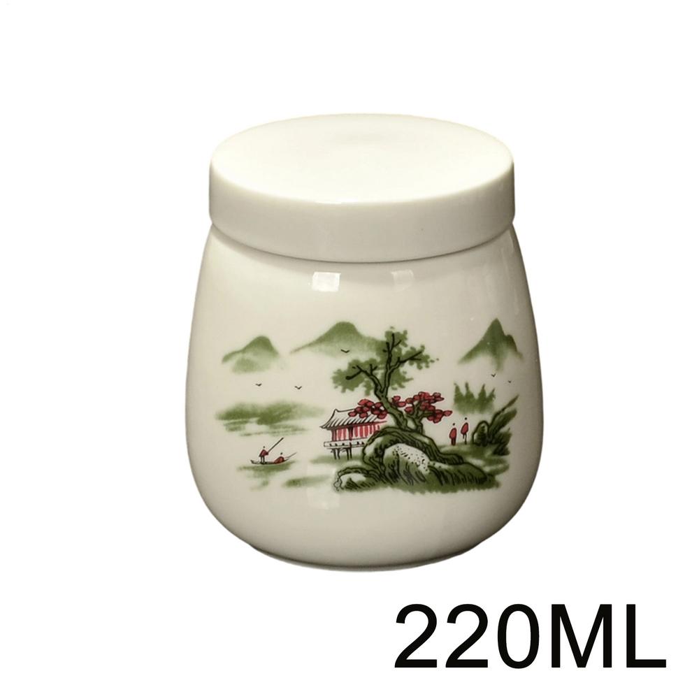 

Egg Cooker 220ml Vintage Kitchen Decoration Ceramic Egg Coddler With Lid For Home Dormitory Hotel Restaurant Rental