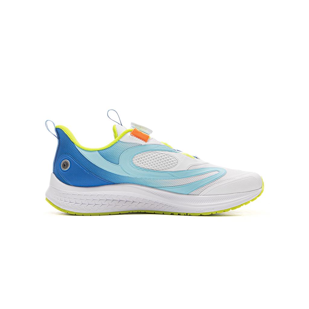 Li Ning Kids Fashion Sports Simple Versatile Durable Rebound Breathable Low-Top Running Shoes Kids Running Shoes Standard-White YKFV052-3