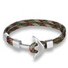 European and American Trends, Boat Anchors, Men's Aircraft Bracelets, Polyester Rope Jewelry