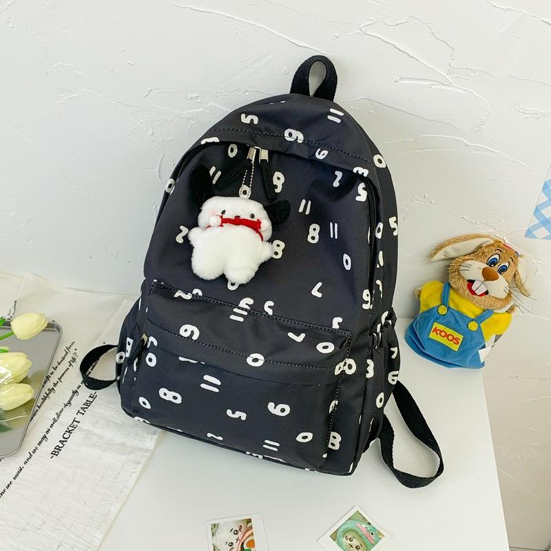 Schoolbag1011 New Korean Niche Backpack Ins Style High Value Student Schoolbag Large Capacity Commuter Leisure Backpack