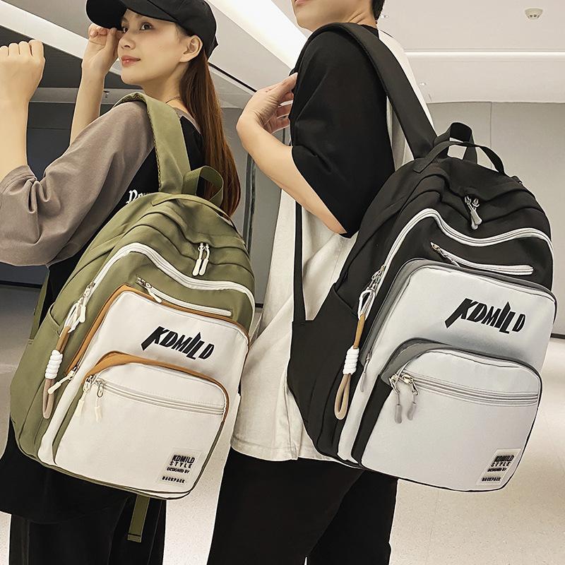 Primary School Girls College Students Junior High School Students High School Students Multi-layer Backpack Boy Backpack