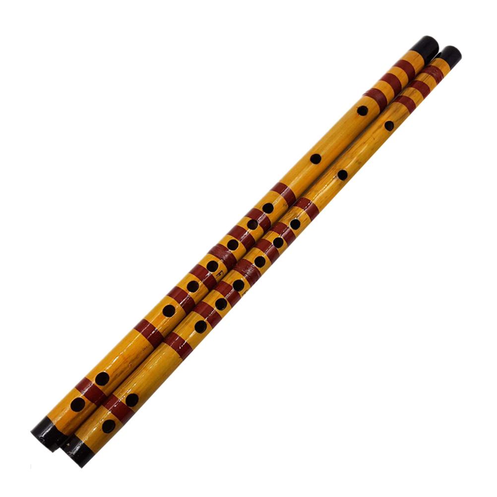 1PCS Long Bamboo Clarinet Student Musical Instrument 7 Hole For Learning Musical Toy 42.5cm